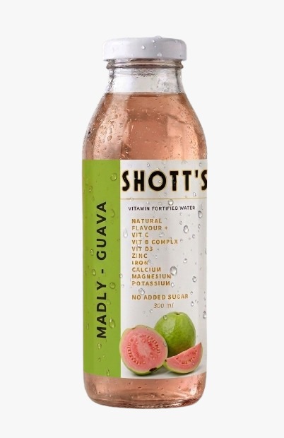 SHOTT'S Guava Functional Vitamin Water bottle